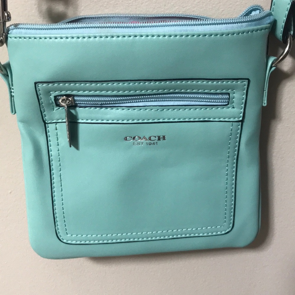 Faux Coach Crossbody